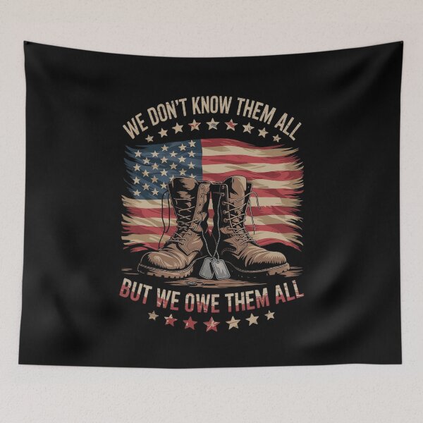 Item preview, Memorial Day We Don't Know Them All Veteran Military  designed and sold by MarryIsMonth.