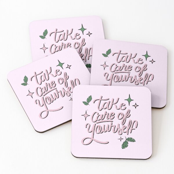 Item preview, Take Care of Yourself | Self-Care Wellness & Mental Health Awareness Design designed and sold by Maltachi Designs.