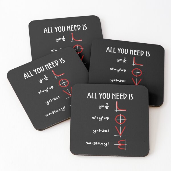 Item preview, Math Love Graphs – Geek Humor Design designed and sold by Fun-and-joy.