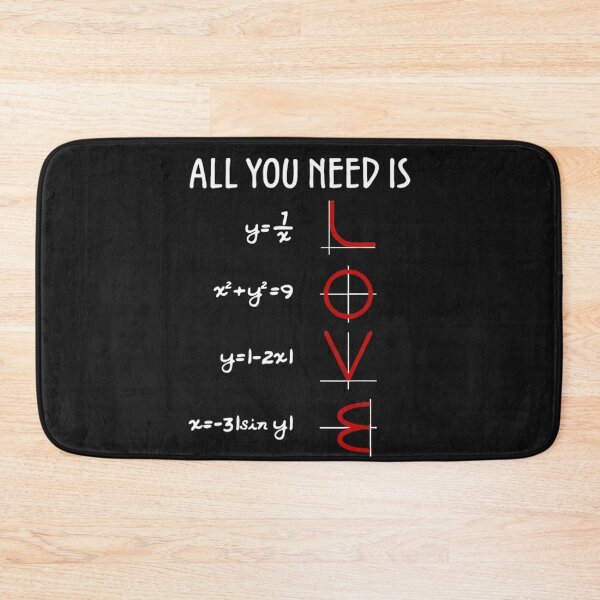 Item preview, Math Love Graphs – Geek Humor Design designed and sold by Fun-and-joy.