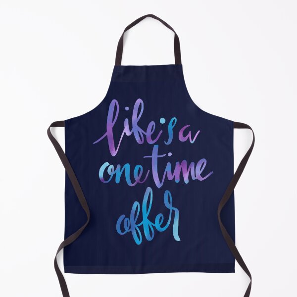 Item preview, Life Is a One Time Offer | Seize The Day & YOLO Motivation Quote designed and sold by Maltachi Designs.