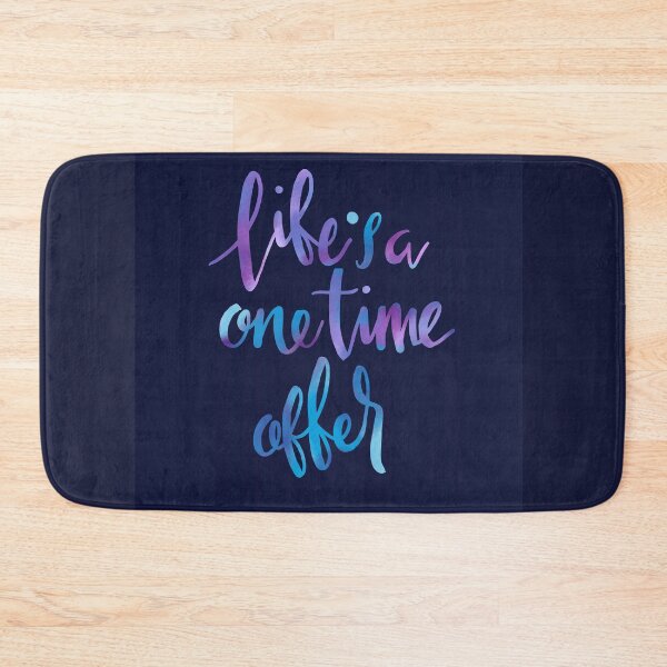 Item preview, Life Is a One Time Offer | Seize The Day & YOLO Motivation Quote designed and sold by Maltachi Designs.