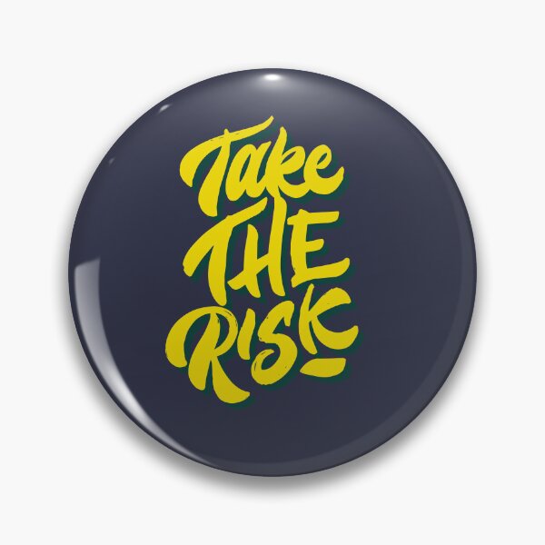 Item preview, Take The Risk | Bold Motivation, Adventure & Fearless Opportunity Quote designed and sold by Maltachi Designs.