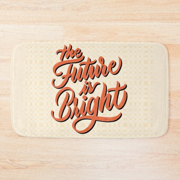 Item preview, The Future Is Bright | Optimism, Hope & Positive Vibes Motivational Design designed and sold by Maltachi Designs.