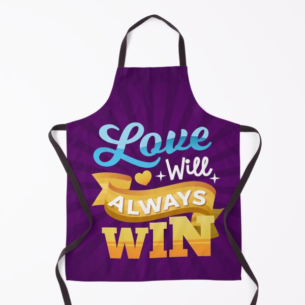 Item preview, Love Will Always Win | Hope, Peace & Positive Universal Message Design designed and sold by Maltachi Designs.