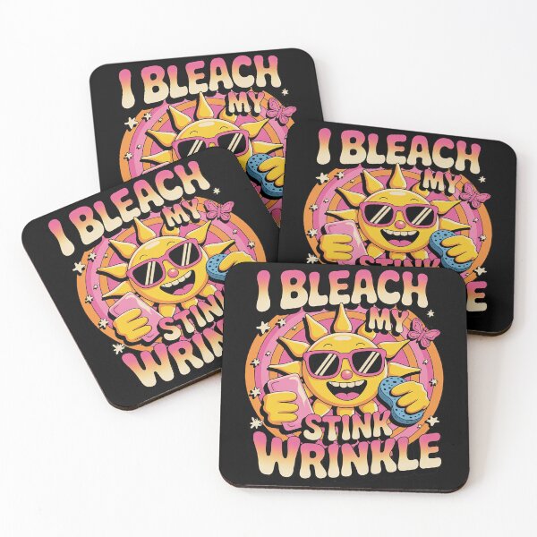 Item preview, Sarcastic I Bleach My Stink Wrinkle Gag Adult Humor  designed and sold by MarryIsMonth.