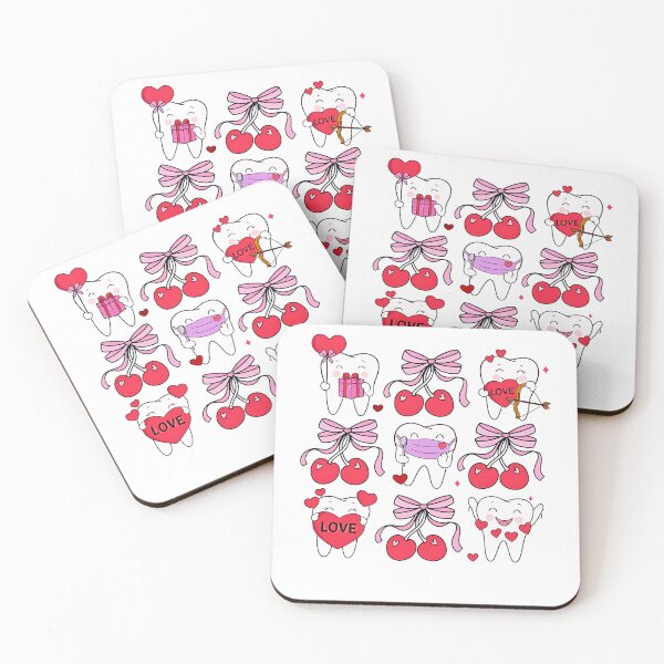 Item preview, Coquette Bow Tooth Dental Squad Valentine Day Dentist designed and sold by BornBorn.