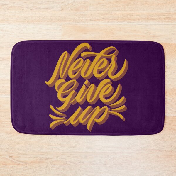 Item preview, Never Give Up | Perseverance, Resilience & Ultimate Motivation Quote designed and sold by Maltachi Designs.