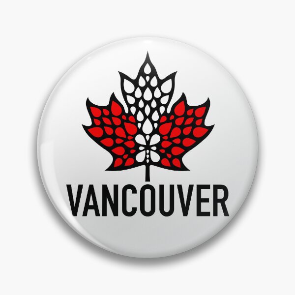 Artikelvorschau, Modernes Ahornblatt-Emblem von Vancouver entworfen und verkauft von Great Canadian Collective.