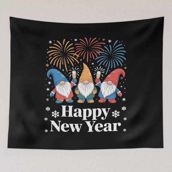 Item preview, Happy New Years Eve Party Gnomes Matching Family Outfit  designed and sold by RsFilsingerArt.