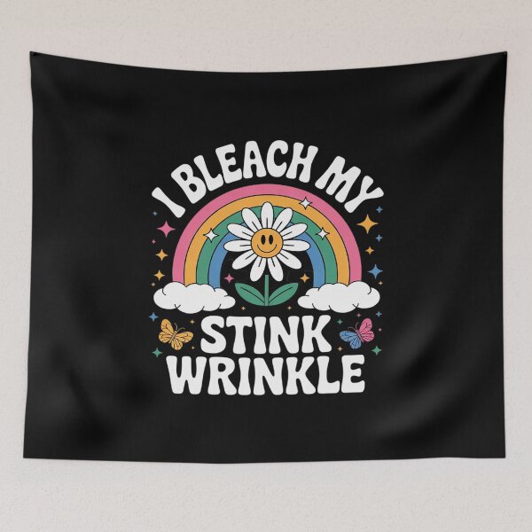 Item preview, Sarcastic I Bleach My Stink Wrinkle, Gag Adult Humor  designed and sold by MarryIsMonth.