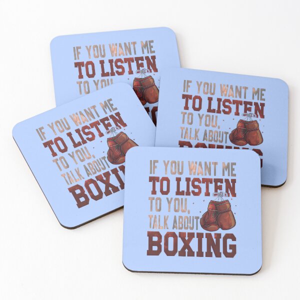 Item preview, Talk About Boxing Quote – Boxing Fan Typography designed and sold by creativerooney.