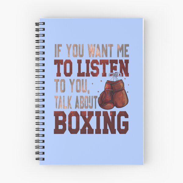 Item preview, Talk About Boxing Quote – Boxing Fan Typography designed and sold by creativerooney.