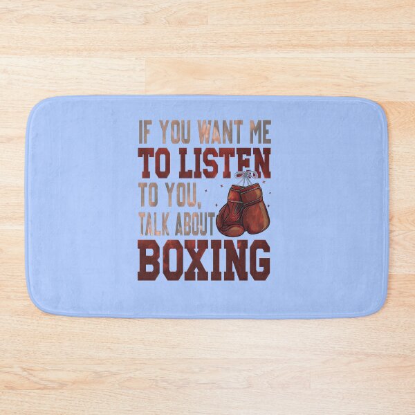 Item preview, Talk About Boxing Quote – Boxing Fan Typography designed and sold by creativerooney.