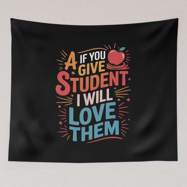 Item preview, If You Give Me A Student I Will Love  designed and sold by VerseFarm.