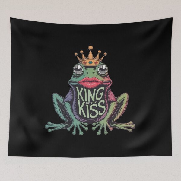 Item preview, Frog King: King of the Kiss designed and sold by SztylishDesigns.