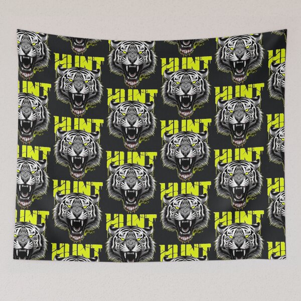 Item preview, Tiger Hunt – Fierce Wild Predator Graphic Design designed and sold by Taans-Creation.