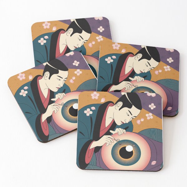 Item preview, Abstract Ophthalmology Japanese violet  Art,brafdesign  designed and sold by Brafdesign.