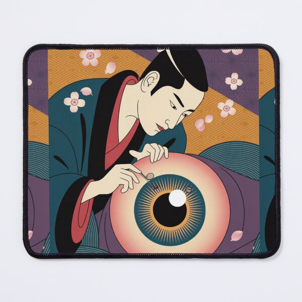 Item preview, Abstract Ophthalmology Japanese violet Art,brafdesign designed and sold by Brafdesign.