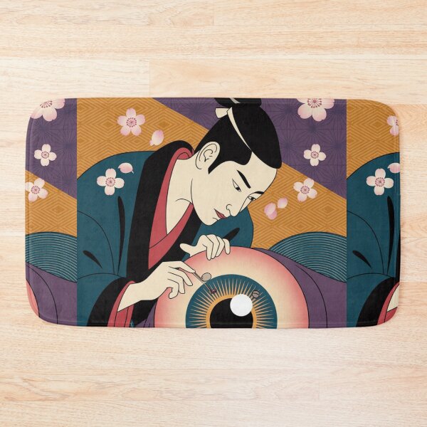 Item preview, Abstract Ophthalmology Japanese violet  Art,brafdesign  designed and sold by Brafdesign.