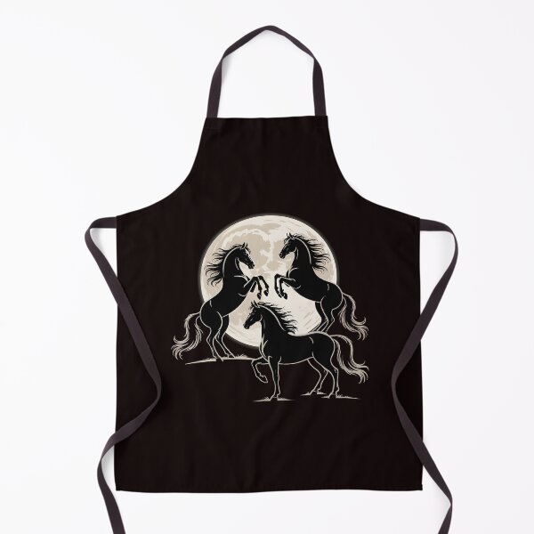 Item preview, Three Horse Moon – Funny 3 Horses Howling at the Moon Meme Style designed and sold by Redgiant87x.