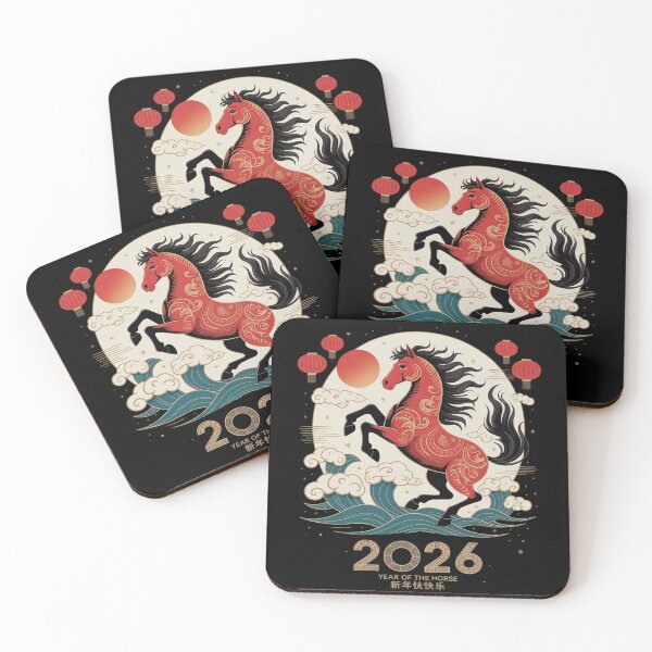 Item preview, Lunar New Year Chinese New Year 2026 Year of The Horse 7  designed and sold by RsFilsingerArt.