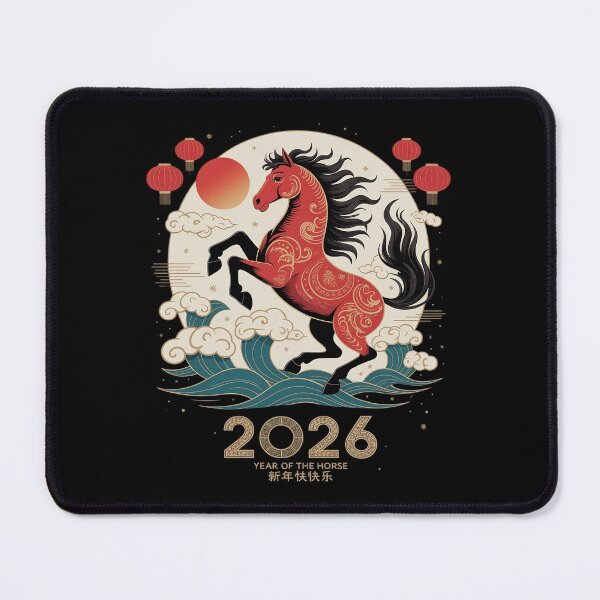 Item preview, Lunar New Year Chinese New Year 2026 Year of The Horse 7 designed and sold by RsFilsingerArt.