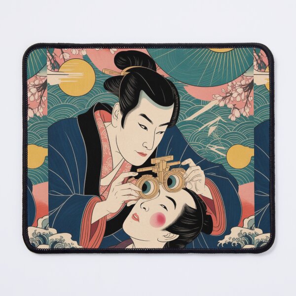 Item preview, Abstract Ophthalmologist Japanese green Art,brafdesign designed and sold by Brafdesign.