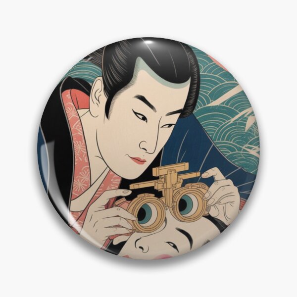 Item preview, Abstract Ophthalmologist Japanese green  Art,brafdesign  designed and sold by Brafdesign.