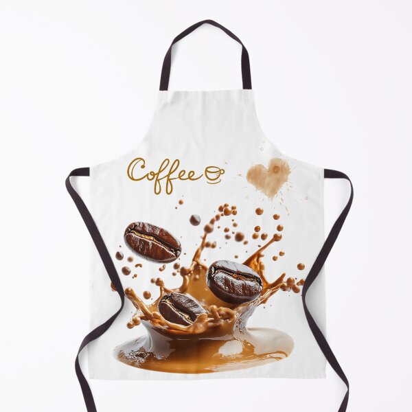 Item preview, Hot Coffee Splash – Roasted Coffee Beans Design designed and sold by Carftastic.