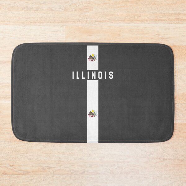 Item preview, Illinois Flag Cross - Bold State Pride Design designed and sold by mashmosh.