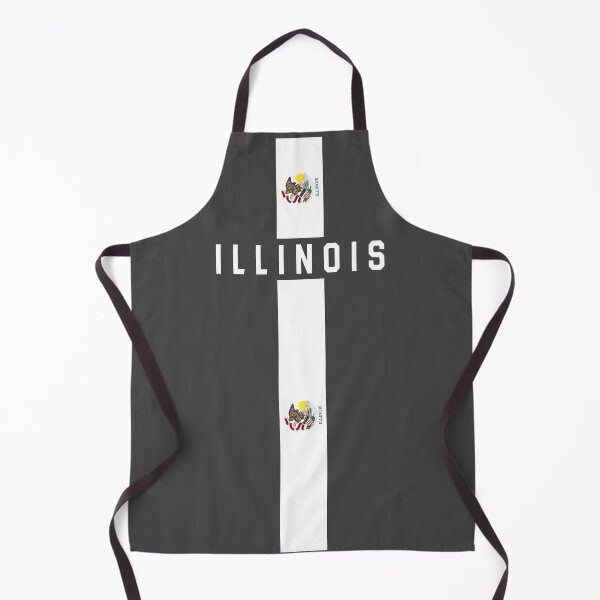 Item preview, Illinois Flag Cross - Bold State Pride Design designed and sold by mashmosh.