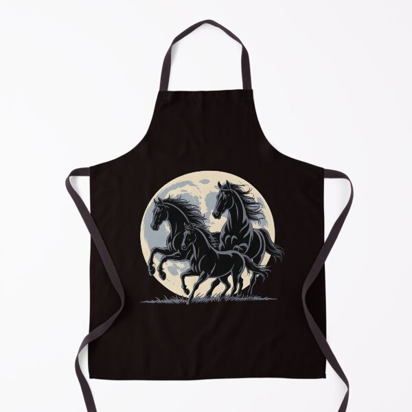 Item preview, Three Horse Moon – Horse Lover Lunar Fantasy designed and sold by Redgiant87x.