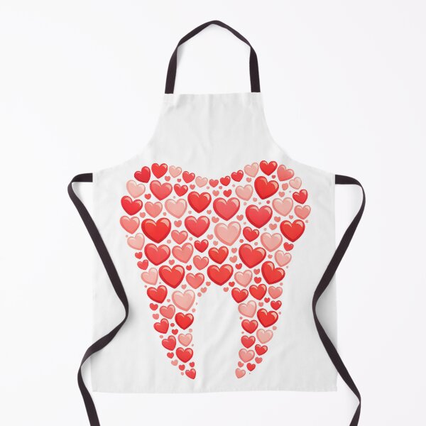 Item preview, Heart Tooth Valentine Design – Cute Dental Love Illustration designed and sold by BornBorn.