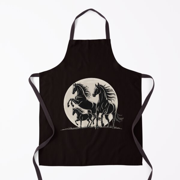 Item preview, Three Horse Moon – Howling Horses Night Sky Design designed and sold by Redgiant87x.