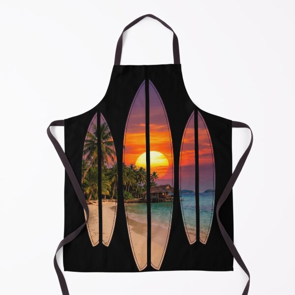 Artikelvorschau, Verträumte Surf-Vibes bei Sonnenuntergang am Meer. entworfen und verkauft von EXON-Publishing.