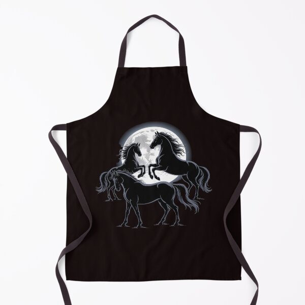 Item preview, Three Horse Moon – 3 Horses Howling at the Moon Cosmic Humor designed and sold by Redgiant87x.