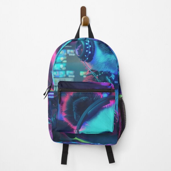 Item preview, Gamer Panda – Cute Neon Power-Up designed and sold by DConcept.
