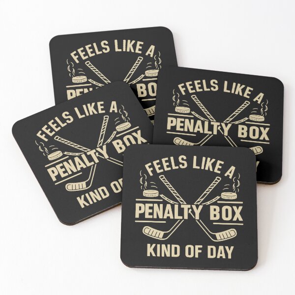 Item preview, Feels Like A Penalty Box Kind Of Day, Funny Hockey, Ice Hockey Player Gift, Game Day, Hockey Fan designed and sold by toongstudio.