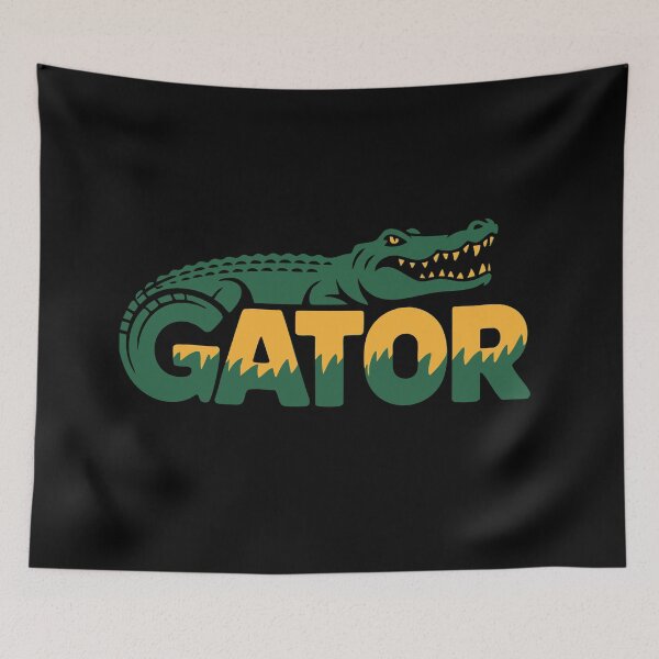 Item preview, Gator Zodiac Animal Typography Vector designed and sold by StoreXlk.