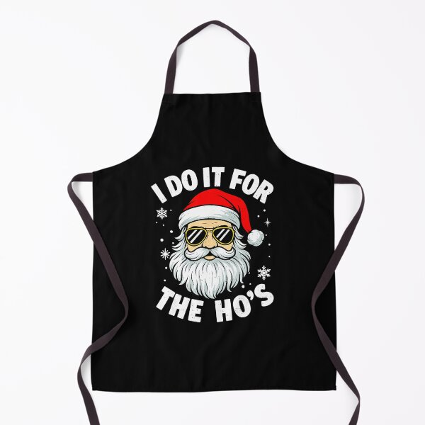 Item preview, I Do It For The Hos Santa Funny Inappropriate Christmas  designed and sold by JEFDodsonArt.