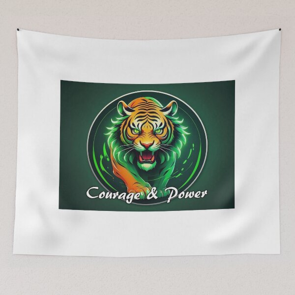 Item preview, Year of the Tiger – Courage & Power | Feng Shui Zodiac Symbol designed and sold by JaaGo PopLab.