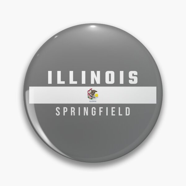 Item preview, Illinois Pride Flag & Springfield Capital T-Shirt designed and sold by mashmosh.