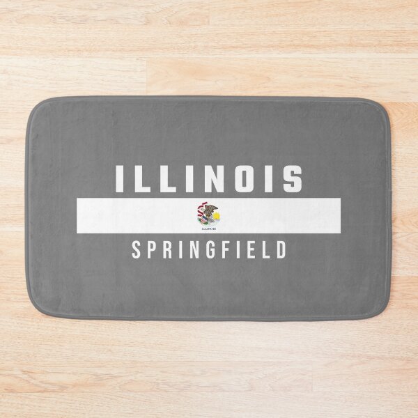 Item preview, Illinois Pride Flag & Springfield Capital T-Shirt designed and sold by mashmosh.