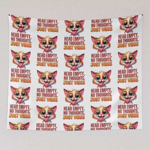 Item preview, Crazy funny cat, fantasy art designed and sold by LoneAngel.