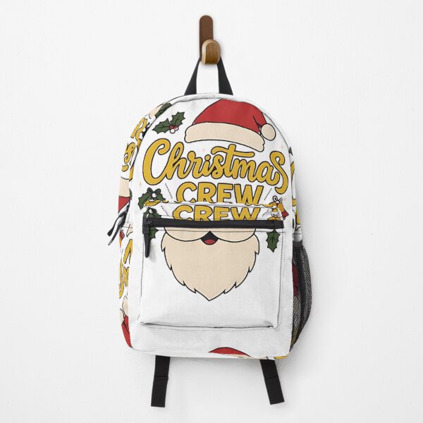 Item preview, Christmas Crew Santa Hat & Beard – Festive Holiday T-Shirt Design designed and sold by The-Daily-Drape.