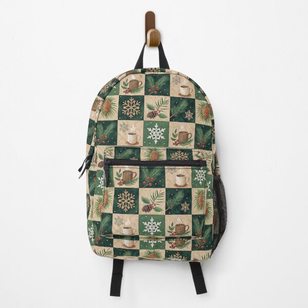 Item preview, Festive checkered pattern for Christmas designed and sold by Merrylands Artshop.