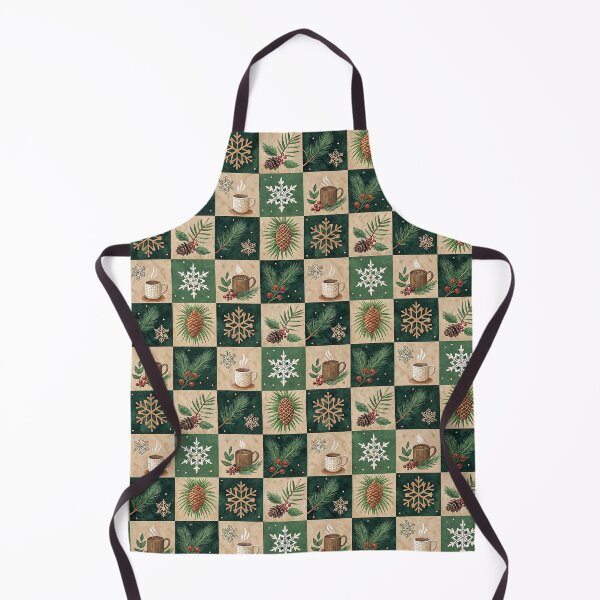 Item preview, Festive checkered pattern for Christmas designed and sold by Merrylands Artshop.