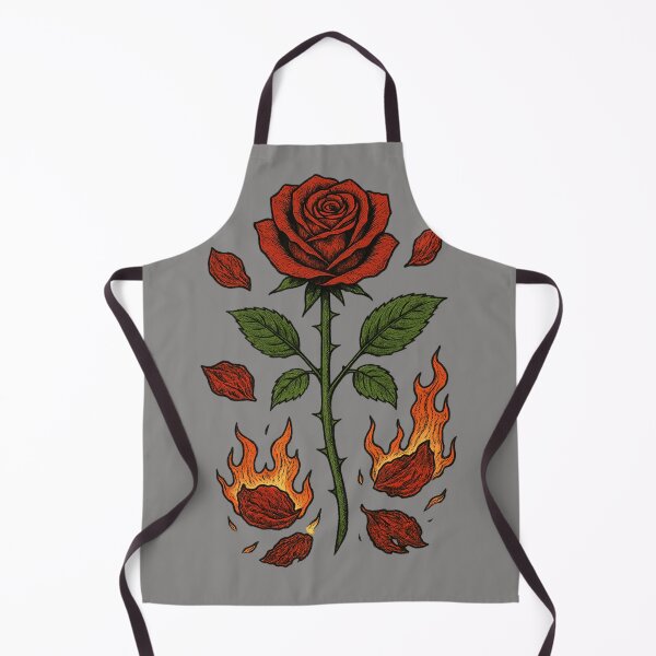 Item preview, Rose With Flames designed and sold by Planetporridge.