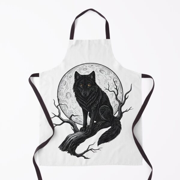 Item preview, Black Wolf Moon Mystical Nature Lover designed and sold by hexenor.